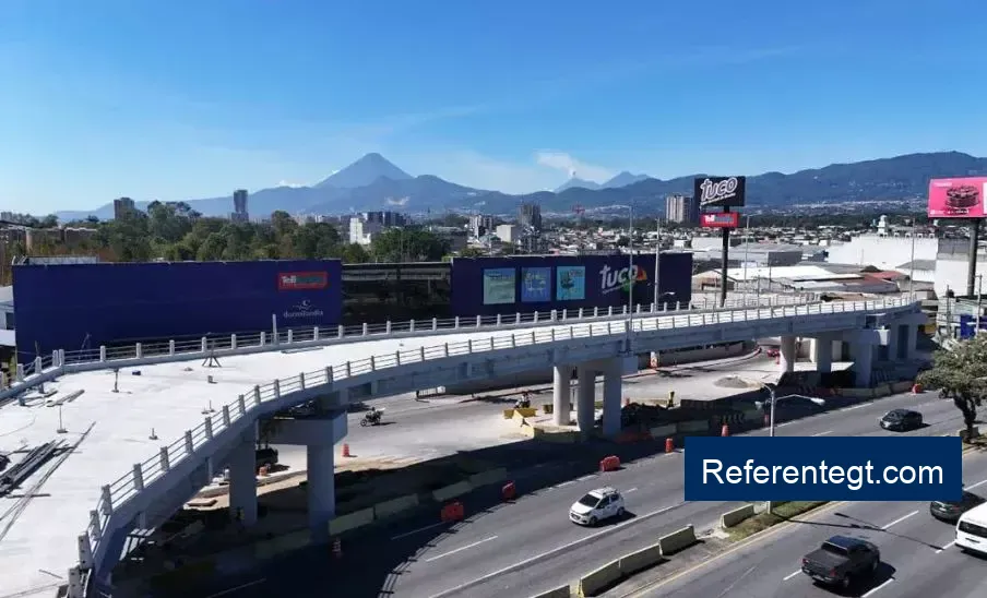Nuevo paso a desnivel en Calzada Roosevelt mejora la movilidad y reduce congestionamiento