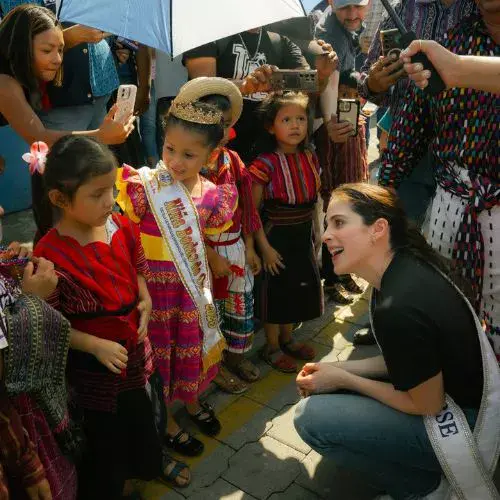Segunda Visita de Fátima Bosch Miss Universe 2025 a Guatemala