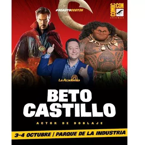 Beto Castillo en Comic Con Guatemala 2026