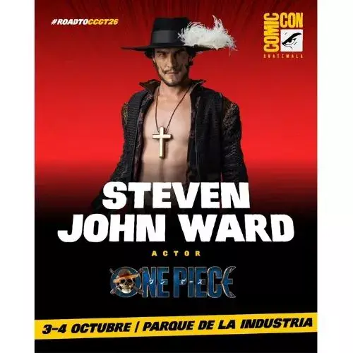 Steven John Ward en Comic Con Guatemala 2026