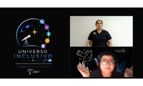 Universo Inclusivo el proyecto de observación astronómica para personas con discapacidad auditiva
