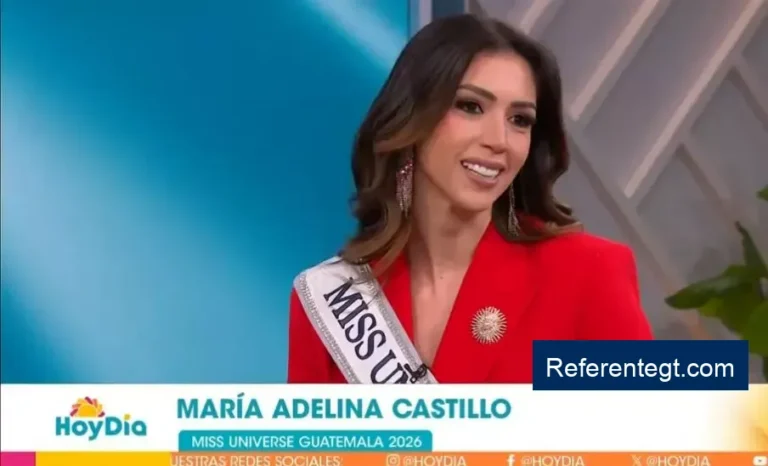 Miss Universo Guatemala, Adelina Castillo, brilla en destacados programas de Telemundo
